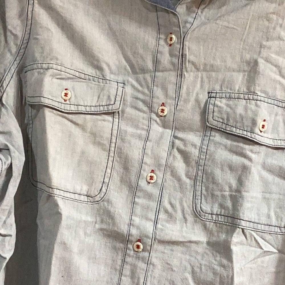 Free People Bandana Bandit button down shirt - Picture 8 of 9